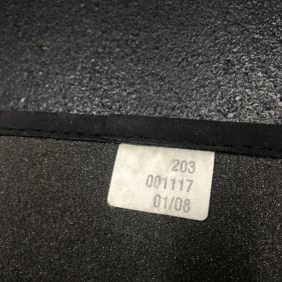 Mercedes Benz Floor Mats Set Driver/Passenger 2001-2008 Interior Rugs Black - Picture 11 of 11